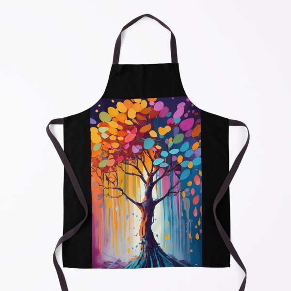 Item preview, Leafsong: A Drenched Autumn Fantasia - aquarell fall tree designed and sold by EmeraldeaDesign.