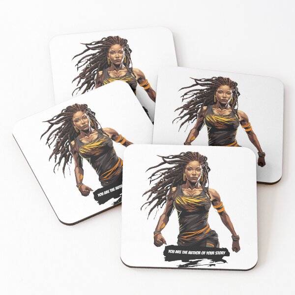 Item preview, Women top, t-shirt, Black girl with Locs, You are the author of your story,  designed and sold by WHDProduction45.