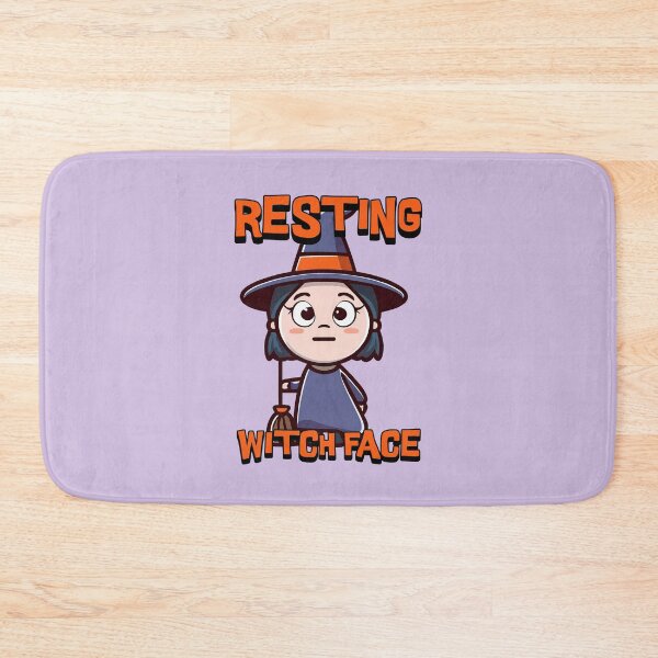 Item preview, Resting Witch Face! Cute Halloween Cartoon designed and sold by PMCreative.