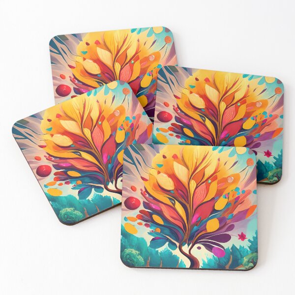 Item preview, Vivid Canopy: Watercolor Dreams of Fall designed and sold by EmeraldeaDesign.