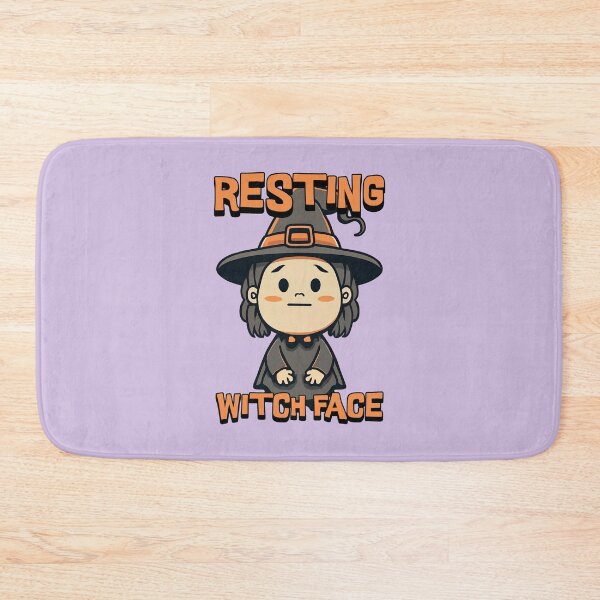 Item preview, Resting Witch Face! Cute witch Cartoon designed and sold by PMCreative.