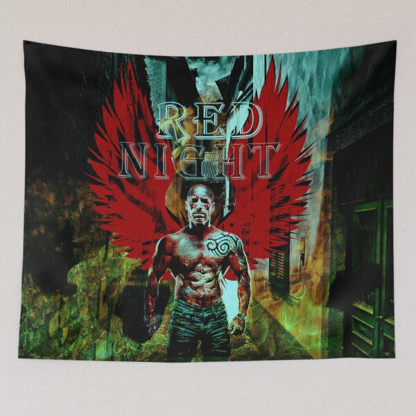 Item preview, The angel who emerged from the burning fire of the red night designed and sold by Bigrow.