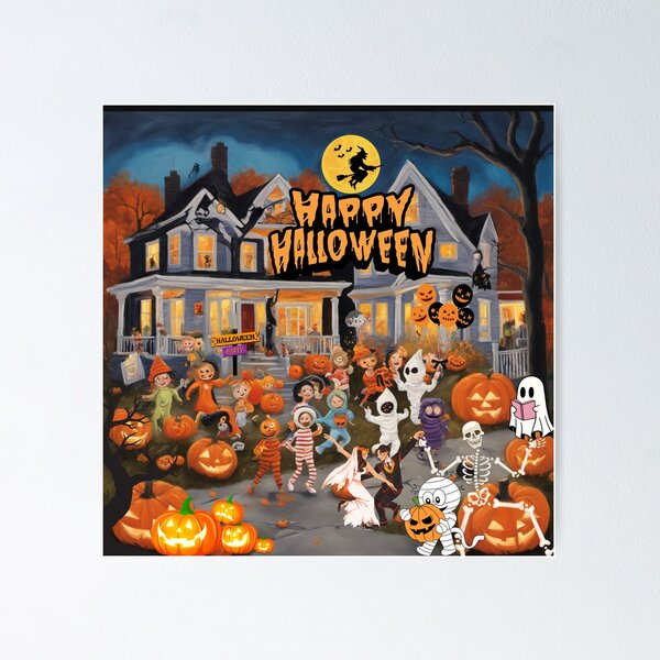 Item preview, Happy Halloween Party designed and sold by tanichi99.