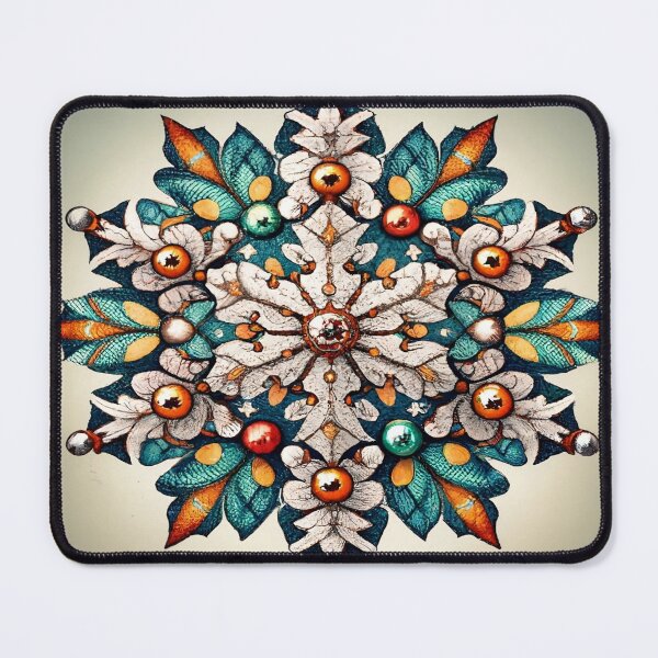 Item preview, Vibrant Snowflake with Ornate Details designed and sold by Dshoppin.