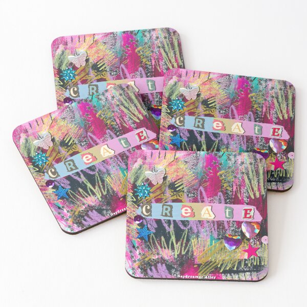 Item preview, Create Mixed Media Digital Collage with Gems, Sequins and Stars designed and sold by Daydreamer Alley.