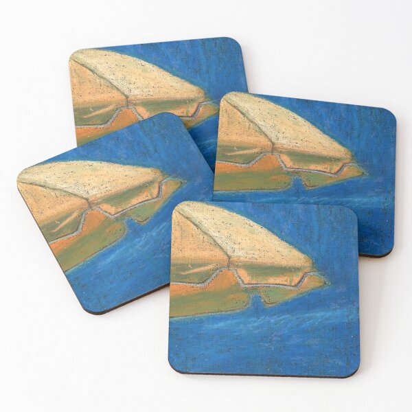 Item preview, Orange Beach Umbrella Painting designed and sold by GianaLouise.