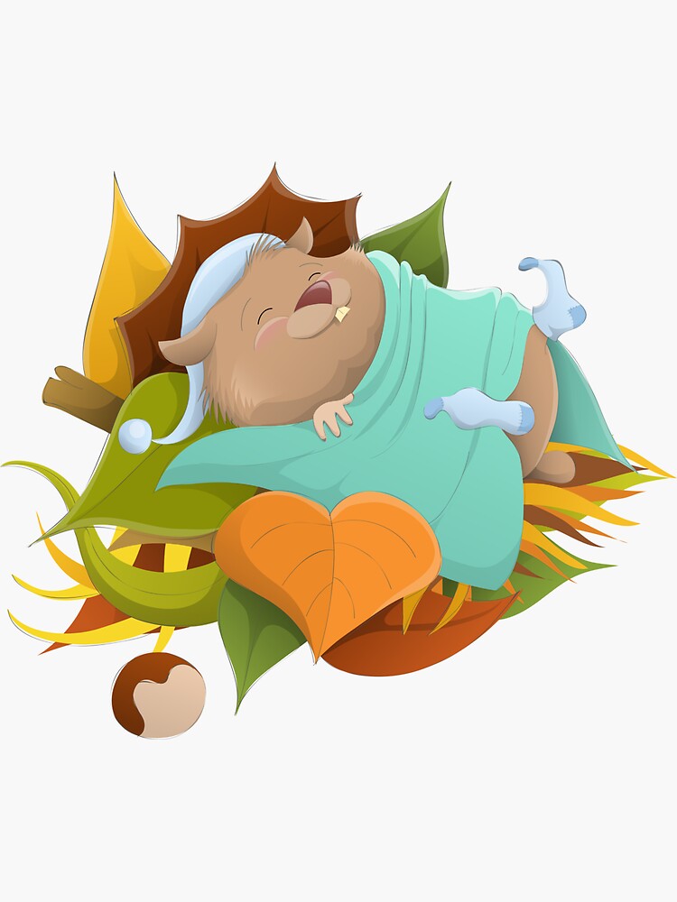 Cute hamster illustration for kids by creaschon