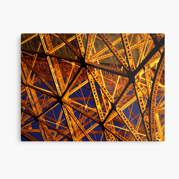 Tokyo Tower by night (2 of 3) Metal Print