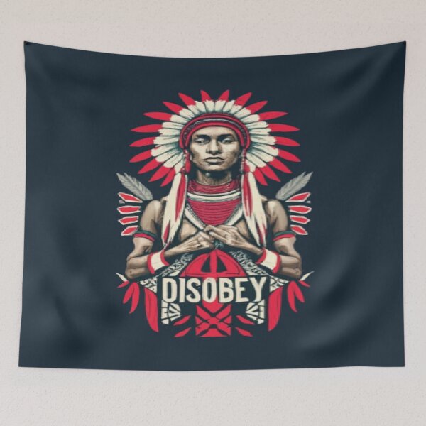 Item preview, Disobey, Indigenous people's day designed and sold by UrbanGraphixs.