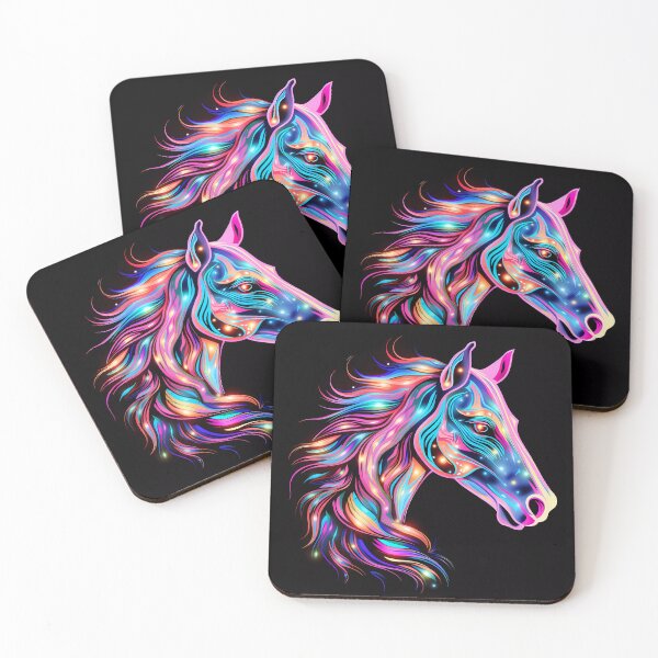 Item preview, “Phosphorescent Horse” designed and sold by Art-Vortex-fr.