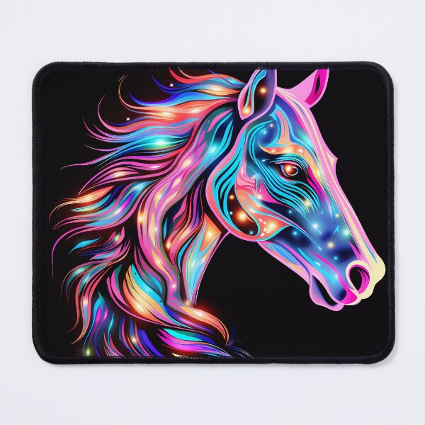 Item preview, “Phosphorescent Horse” designed and sold by Art-Vortex-fr.