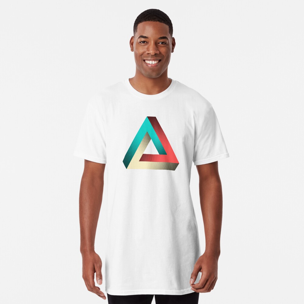 Vista previa del artículo con la obra «Camiseta larga», diseñado y vendido por SpikyHarold.