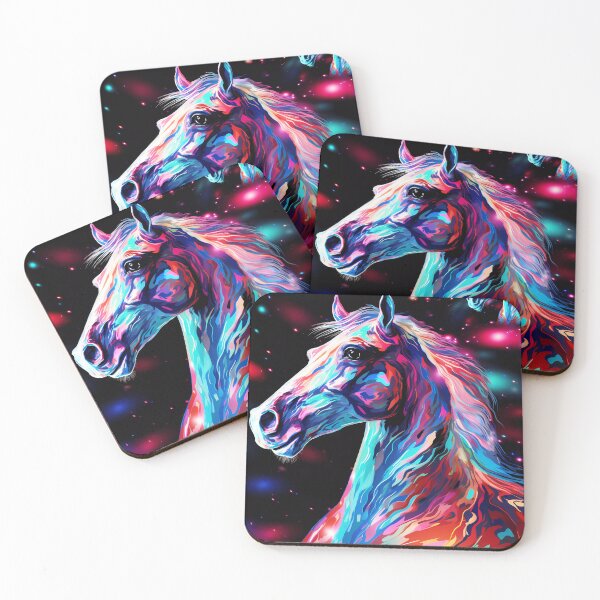 Item preview, “Phosphorescent Horse” designed and sold by Art-Vortex-fr.