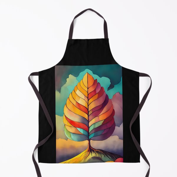 Item preview, Glassy Leaves: The Digital Canopy Artistry designed and sold by EmeraldeaDesign.