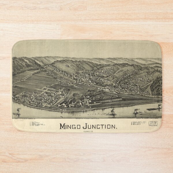 Item preview, Mingo Junction, Ohio (1899) designed and sold by allhistory.