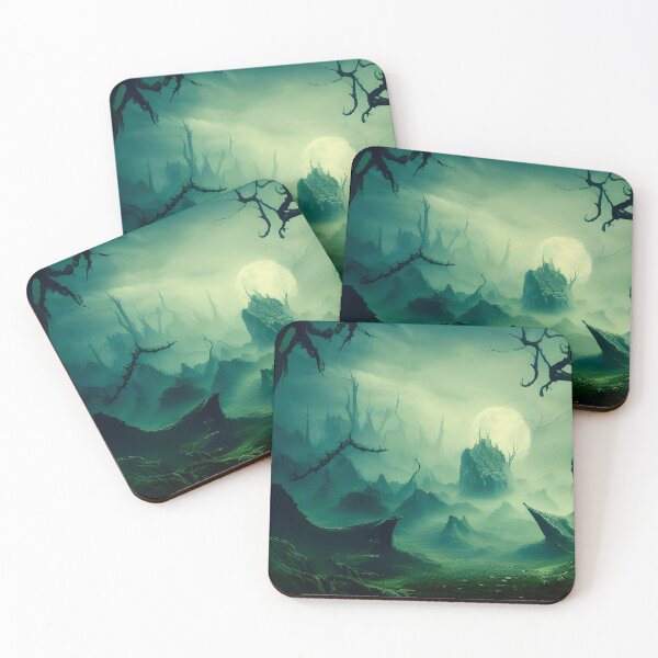 Item preview, Spooky Desolate Halloween Scene  designed and sold by Ink Art Design.