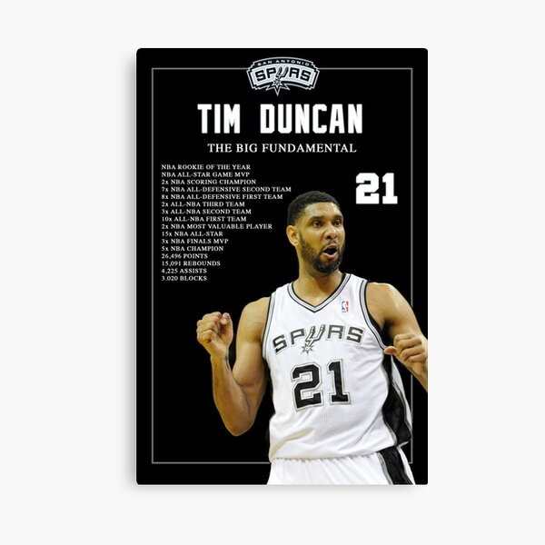 Vtg Champion Authentic Spurs Tim Duncan WEST 2004 NBA All Star