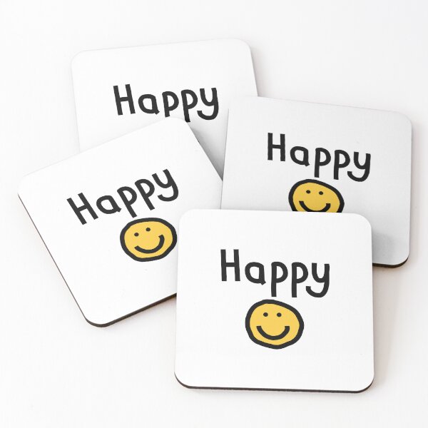 Item preview, Happy with Smiley Face designed and sold by ellenhenry.