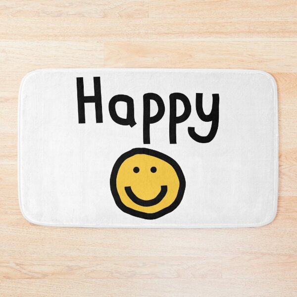 Item preview, Happy with Smiley Face designed and sold by ellenhenry.