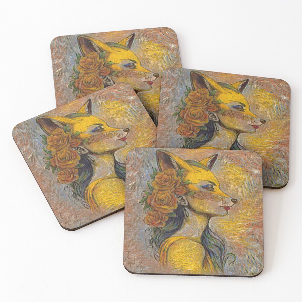 Item preview, Coasters (Set of 4) designed and sold by Vixen-Games.