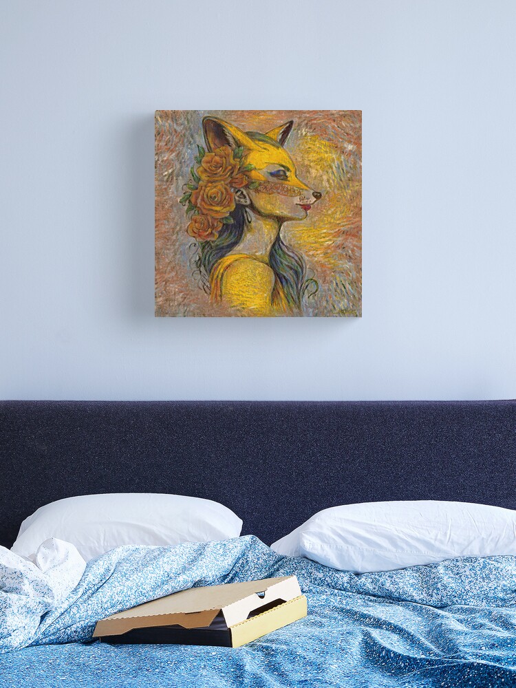 Thumbnail 2 of 3, Canvas Print, The Vixen Wife Fine Art designed and sold by Vixen-Games.