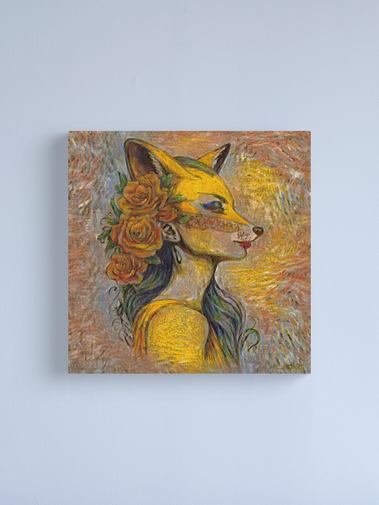 Thumbnail 1 of 3, Canvas Print, The Vixen Wife Fine Art designed and sold by Vixen-Games.