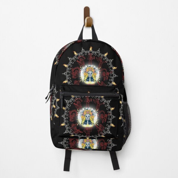 Item preview, Day of the dead celebration with musica and tequila red and black colors designed and sold by ariverde.