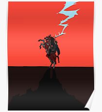 Póster Caballo de guerra