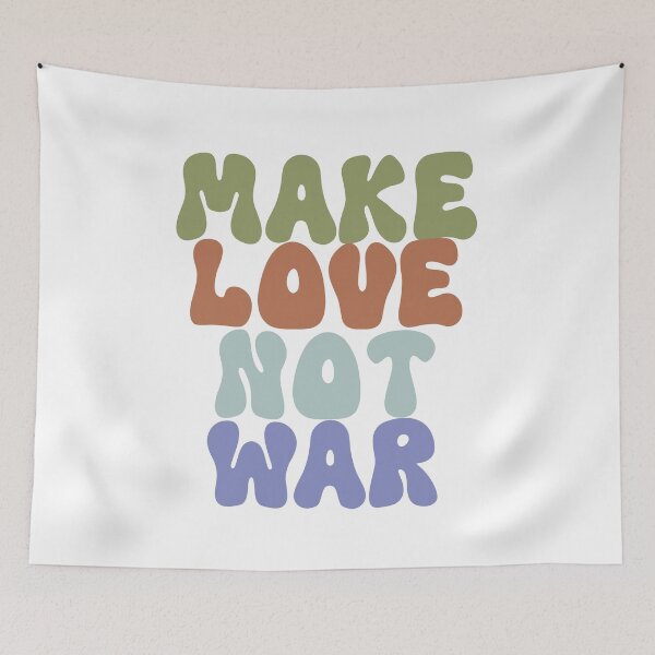 Item preview, Make Love Not War designed and sold by mellownyellow.