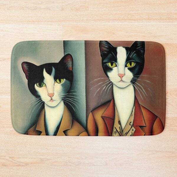 Item preview, Two Dapper Cats designed and sold by GooGooPop.