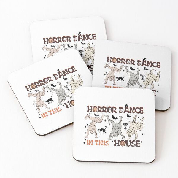 Item preview, Dancing Mummies, horror Dance, black cat, bat, spider, witch  designed and sold by mayaone.