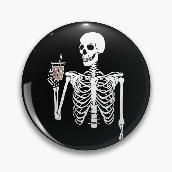 Item preview, Drinking funny skeleton designed and sold by Remek-Design.