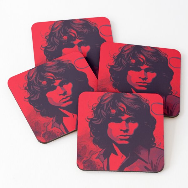 Item preview, Jim Morrison Dark Red Artwork | TheAmericanPoet designed and sold by TheAmericanPoet.