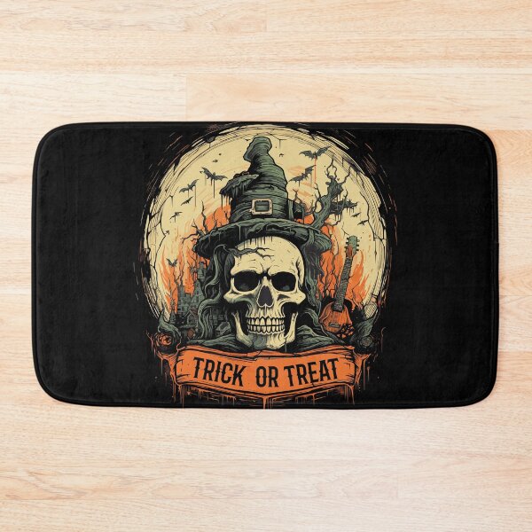 Item preview, Witchy Halloween Skull designed and sold by MAPDDesigns.