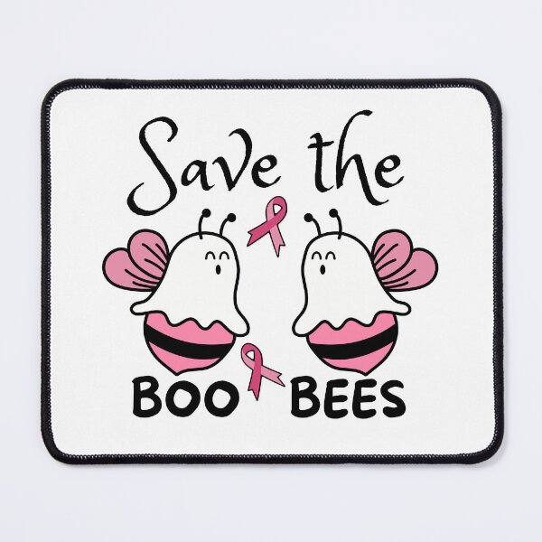 Item preview, Save The Boobees Funny Boo Bees Breast Cancer Halloween T-Shirt designed and sold by droolingdreams.