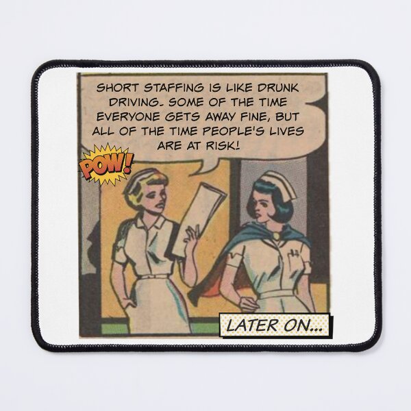 Item preview, Short Staffing Is Like Drunk Driving. Nurse Humor designed and sold by SSustainable.