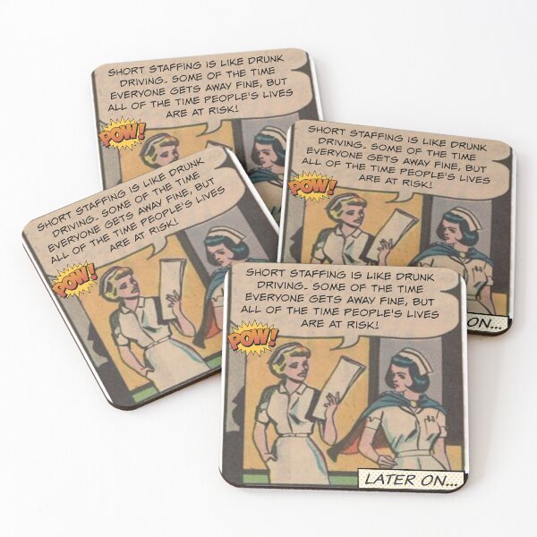 Item preview, Short Staffing Is Like Drunk Driving. Nurse Humor designed and sold by SSustainable.