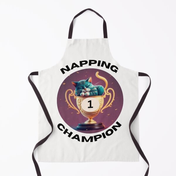Item preview, Cat as Napping Champion designed and sold by HanaiPrint.