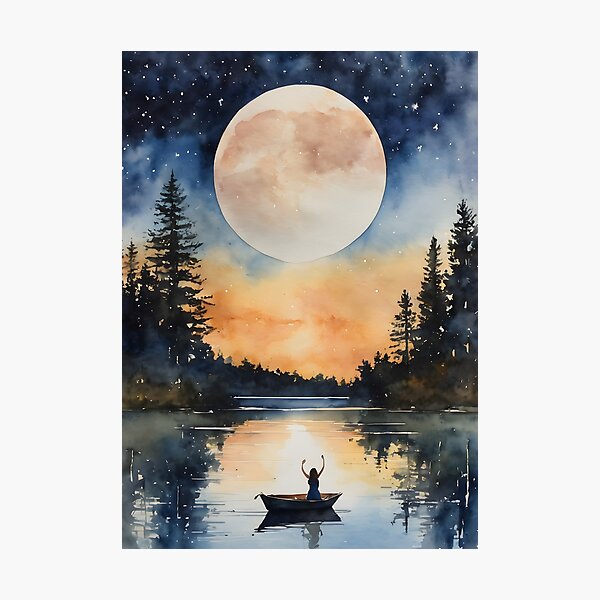 Artikel-Vorschau von Ich liebe den Mond, designt und verkauft von Lyra The Lavender Witch.