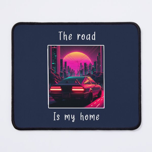 Item preview, The Road Is My Home designed and sold by NaNaSpaceStore.