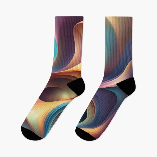 Item preview, Multicolored abstract swirls designed and sold by studio468.
