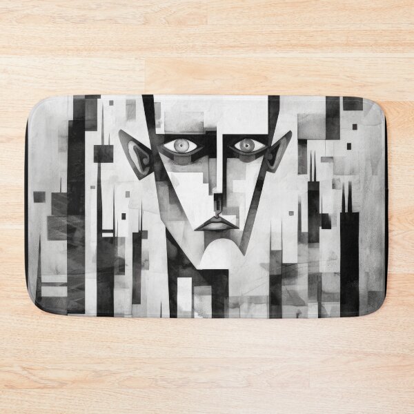 Item preview, Haunting Zombie Portrait Bauhaus Art designed and sold by ArtificialGenes.