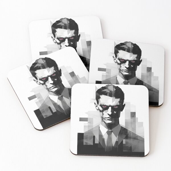 Item preview, Haunting Zombie Portrait Bauhaus Art designed and sold by ArtificialGenes.