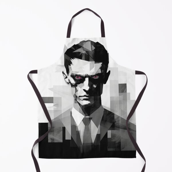 Item preview, Haunting Zombie Portrait Bauhaus Art designed and sold by ArtificialGenes.