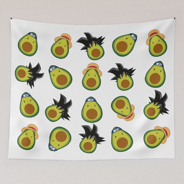 Item preview, Avocado meets anime designed and sold by suz2022.
