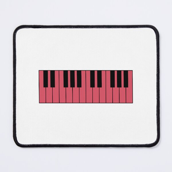 Item preview, Piano keyboard pink-red designed and sold by Inspirationmotivation.