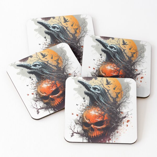 Item preview, Spooky Halloween Pumpkin: Dark Painting designed and sold by Piotrek0001.