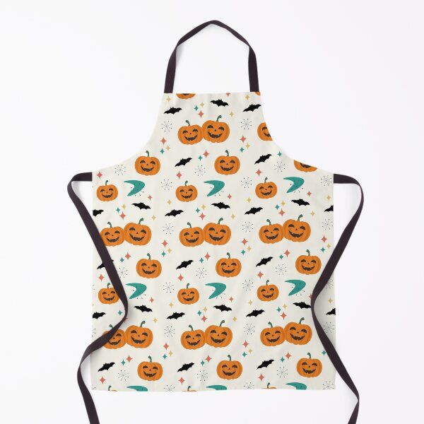 Item preview, Halloween Mid Century Pumpkins Pattern designed and sold by trdstudio.
