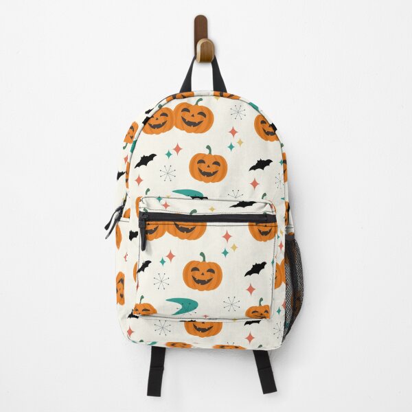 Item preview, Halloween Mid Century Pumpkins Pattern designed and sold by trdstudio.