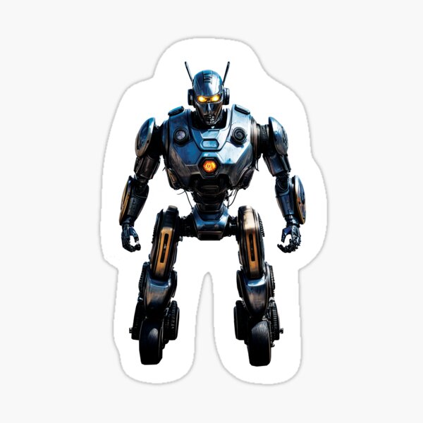 Robot Sticker Sticker